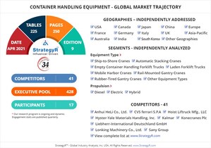 New Study from StrategyR Highlights a $7.8 Billion Global Market for Container Handling Equipment by 2026