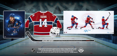 Upper Deck Signs Top NHL® Center Nick Suzuki To Exclusive Memorabilia & Collectibles Deal