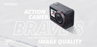 As a new product of AKASO's flagship action camera series -Brave series, in addition to the advantages of high cost performance, Brave 8 series action camera is the first time to use innovative technology and top performance in AKASO to impact on high-end action camera market directly such as GoPro and DJI. The Brave 8 series will bring an innovative and hardcore brand image to consumers around the world and deepen the AKASO brand impact.