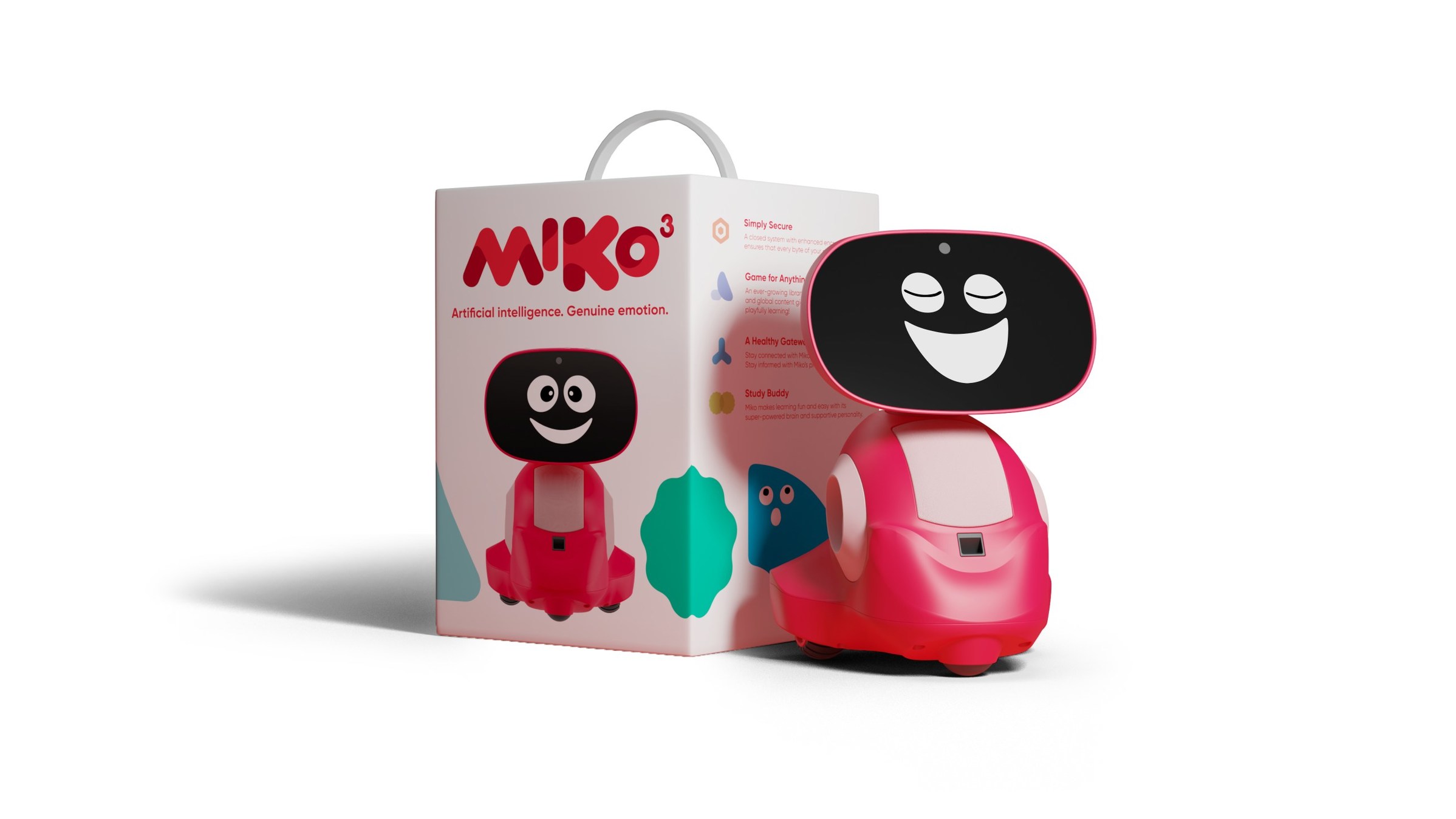 MIKO 2 COMPANION ROBOT FOR PLAYFUL LEARNING USED - WORKS GREAT!