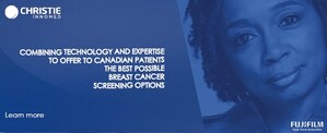 Christie Innomed and FUJIFILM Canada Inc. join forces to offer the new ASPIRE Cristalle Mammography System to private and public health institutions in Canada
