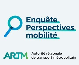 Jusqu'au 30 novembre 2021, l'ARTM invite les citoyens, étudiants et travailleurs à remplir le questionnaire en ligne au 2021.mobilite.quebec. (Groupe CNW/Autorité régionale de transport métropolitain)