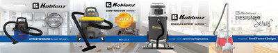 Koblenz® Electric launches award winning innovative wet-dry-blow vacuums with unparalleled suction performance, features and design.