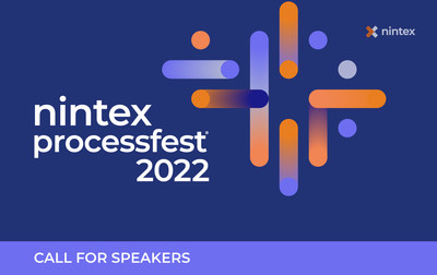 Nintex today announced a call for speakers for the company's marquee annual conference, Nintex ProcessFest 2022. Individuals and teams with a passion for automation and business process improvement are invited to submit session abstracts to present at the upcoming digital business automation conference. Nintex today announced a call for speakers for the company's marquee annual conference, Nintex ProcessFest 2022. Individuals and teams with a passion for automation and business process improvement are invited to submit session abstracts to present at the upcoming digital business automation conference.