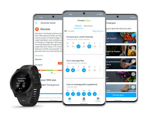 The InsideTracker app for Android marks a revolution in personalized health and wellness for Android users by bringing together blood biometric data, DNA insights and fitness tracker data to create science-backed Action Plans on the go.