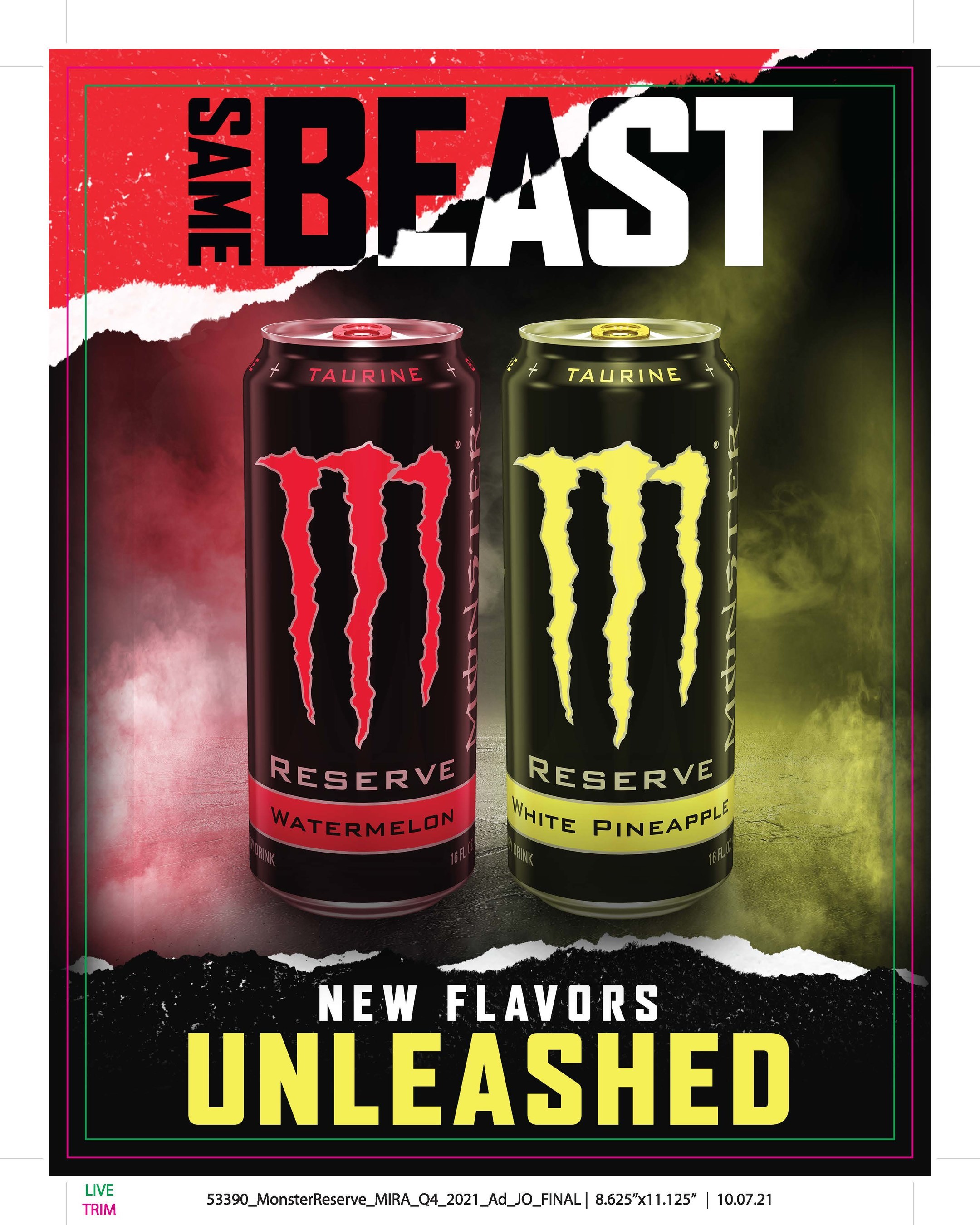 Monster Energy Introduces New Reserve