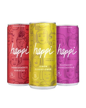 Introducing Happi: Cannabis-Infused Sparkling Water Celebrating Life's Happy Moments