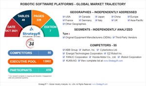 New Study from StrategyR Highlights a $11.3 Billion Global Market for Robotic Software Platforms by 2026