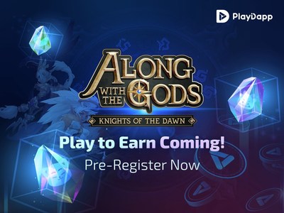 Blockchain game "Along with the Gods: Knights of Dawn" is launching P2E server