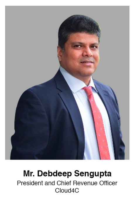 Cloud4C announces appointment of Debdeep Sengupta, previous MD of SAP India as President and Chief Revenue Officer - Vimarsana News