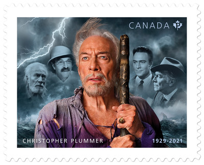 Christopher Plummer Stamp (CNW Group/Canada Post)