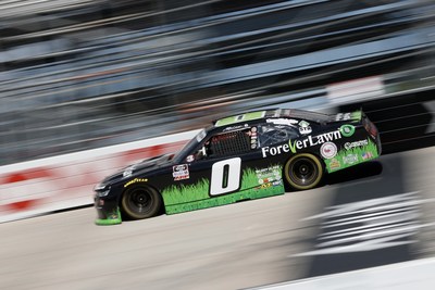 The prominent No. 0 Camaro will be wrapped in the popular ForeverLawn paint scheme, upholding its reputation as the memorable #BlackandGreenGrassMachine.