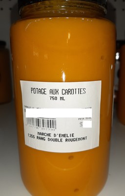 Exemple d'étiquette complémentaire (Groupe CNW/Ministère de l'Agriculture, des Pêcheries et de l'Alimentation)