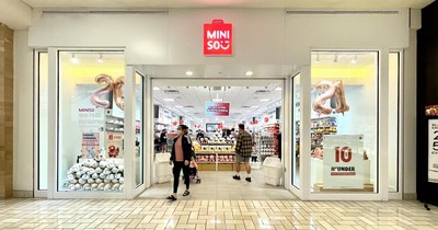 One of the first MINISO <money>$10</money> N’ Under concept stores at Tysons Corner Centre, Fairfax, Virginia