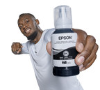 Epson and Usain Bolt sign European partnership to promote cartridge-free printing