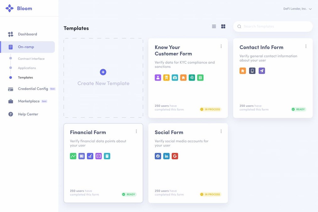 Bloom Launches "OnRamp" To Help DeFi With Compliance And Growing Beyond Collateralized Lending - Vimarsana News