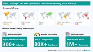 BizVibe Highlights Key Challenges Facing the Alcoholic Drinking Places Industry | Monitor Business Risk and View Company Insights