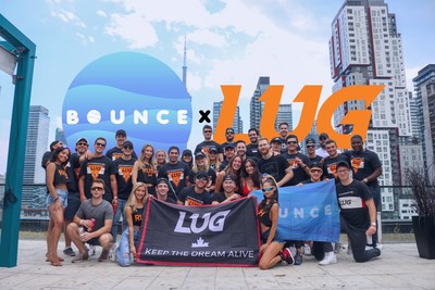 LUG Sports announces partnership with Bounce to become the Official Event Hosting tool for college students across 50+ campuses in Canada and the U.S. (CNW Group/LUG Sports)