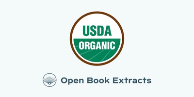 Open Book Extracts Announces USDA Organic Certification for Hemp Derived CBD Products