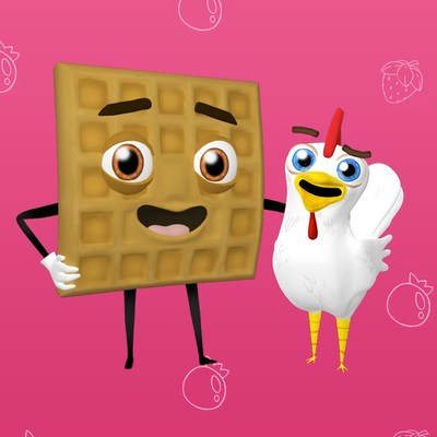 "Waffle Smash: Chicken and Waffles", the debut hit game from Wamba Technologies, has picked up more than 30,000 downloads in its first 3 weeks of marketing.