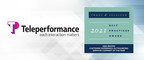 Teleperformance Lauded by Frost &amp; Sullivan for Combining Human and Technology Solutions to Offer a Superior Customer Experience
