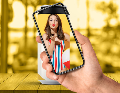 A virtual experience from USA beer. Smartphone augmented reality lifts brand engagement by up to 70%