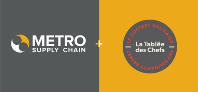 Metro Supply Chain provides logistics and transportation services to La Table des Chefs to help feed Canadians in need (CNW Group/Metro Supply Chain)