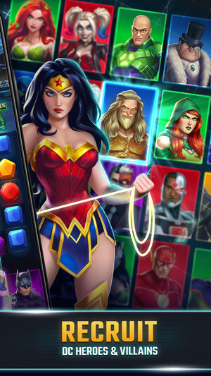 The DC Universe Unites in DC Heroes &amp; Villains Mobile Game