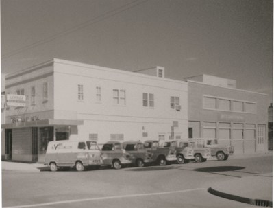 VETS Sheet Metal shop, south of Whyte Avenue in Edmonton, Alberta in 1959 (CNW Group/VETS Group)