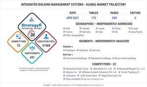 New Study from StrategyR Highlights a $33.4 Billion Global Market for Integrated Building Management Systems by 2026