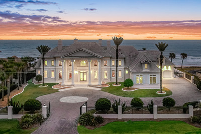 Ormond Beach, Florida oceanfront estate sets new sales record for Volusia County, Florida real estate.