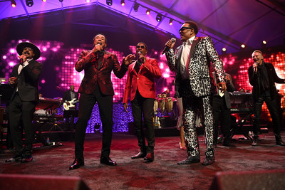 AJ McLean, Smokey Robinson, Kenny "Babyface" Edmonds, Charlie Wilson, Kenny Loggins at Keep Memory Alive's 25th annual Power of Love gala.Photo credit Denise Truscello, Contributor, Getty Images for Keep Memory Alive