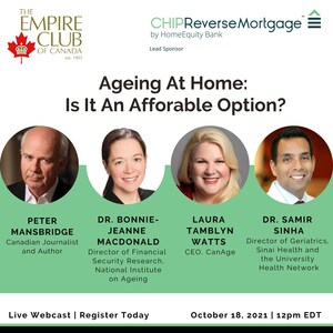 Experts share practical strategies to help Canadians age at home
