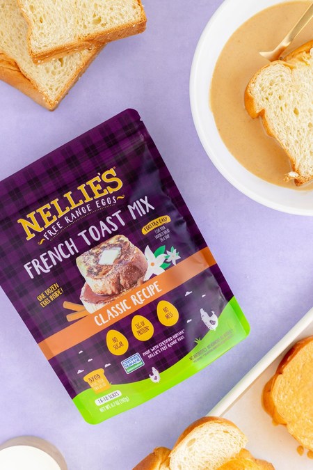 Nellie's Free Range Eggs Introduces First of its Kind, Shelf-Stable French Toast Mix - Vimarsana News