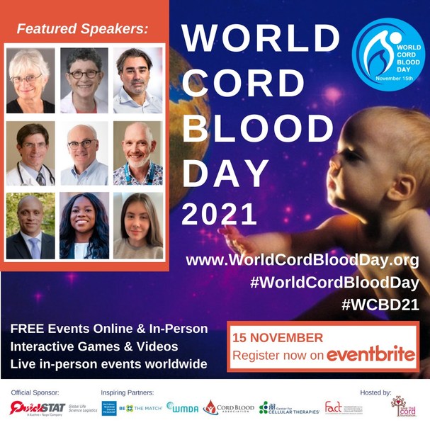 Innovative Cancer Treatments, Research in Regenerative Medicine and Gene Therapy to Be Presented at World Cord Blood Day 2021 - Vimarsana News