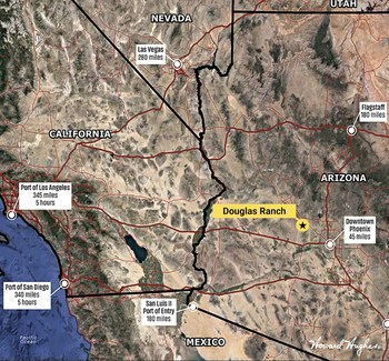 Douglas Ranch is situated in the pathway of Phoenix’s significant growth, offering convenient access to surrounding major metropolitan hubs.