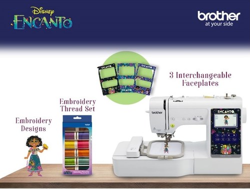 Disney’s Encanto-themed accessories and designs from Brother USA inspire crafters, makers and sewers to create together.