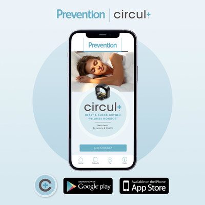 Prevention circul+ app on App Store and Google Play