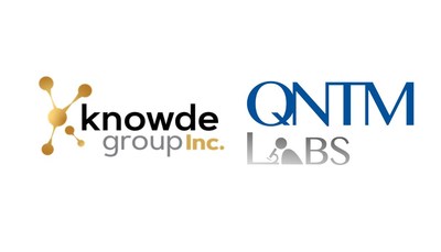 Knowde Group Inc. and QNTM Labs Logos