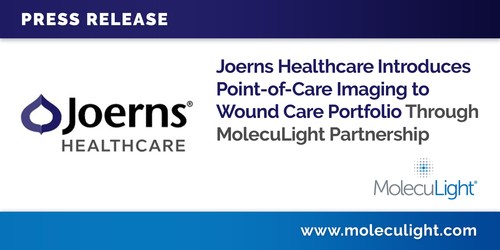 Joerns Healthcare Introduces Point-of-Care Imaging to Wound Care Portfolio Through MolecuLight Partnership (CNW Group/MolecuLight)
