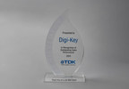 Digi-Key Electronics Recognized for Outstanding Sales Performance by TDK-Lambda