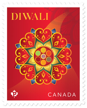 Intricate pattern on new Diwali stamp welcomes good fortune