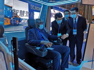 XCMG exhibe las soluciones inteligentes de transporte sostenible de China en la Conferencia de las Naciones Unidas