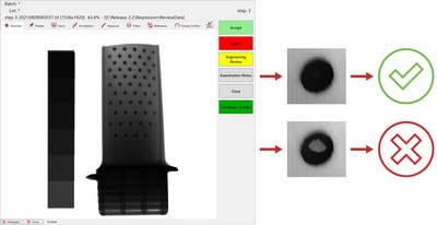 NSI's efX Assisted Defect Recognition software program increases efficiency in image interpretation. The software allows system owners and operators a method to pre-screen images utilizing advanced  image processing algorithms.