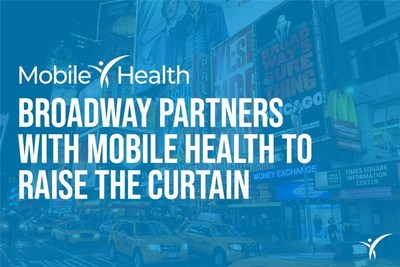 Mobile Health is the designated COVID-19 testing provider to raise the curtain for 32 theatres, including Shubert, Nederlander, and Jujamcyn Theatres.