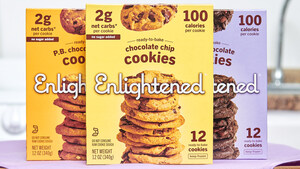 Enlightened Launches Line of Ready-to-Bake Cookies with 0g of Sugar