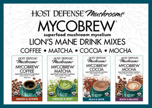 Introducing Mushroom Mycelium-Powered MycoBrew™ Beverages from Fungi Perfecti® - Makers of Host Defense® Supplements
