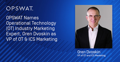 Oren T. Dvoskin, VP of OT & ICS Marketing