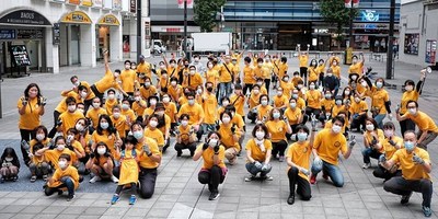 More than 100 Volunteer Ministers from the Church of Scientology Tokyo take part in a cleanup in Shinjuku—one of the busiest neighborhoods in Japan.