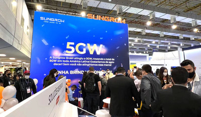 Sungrow alcanza un hito de ventas por 5 GW para Latinoamérica (PRNewsfoto/Sungrow Power Supply Co., Ltd.)